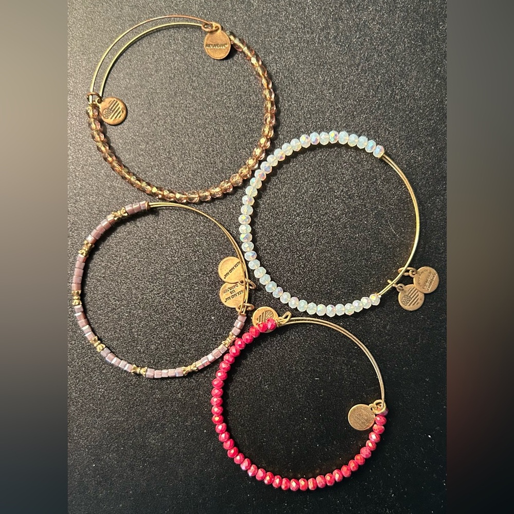 Alex and Ani Beaded Bangle Bracelet